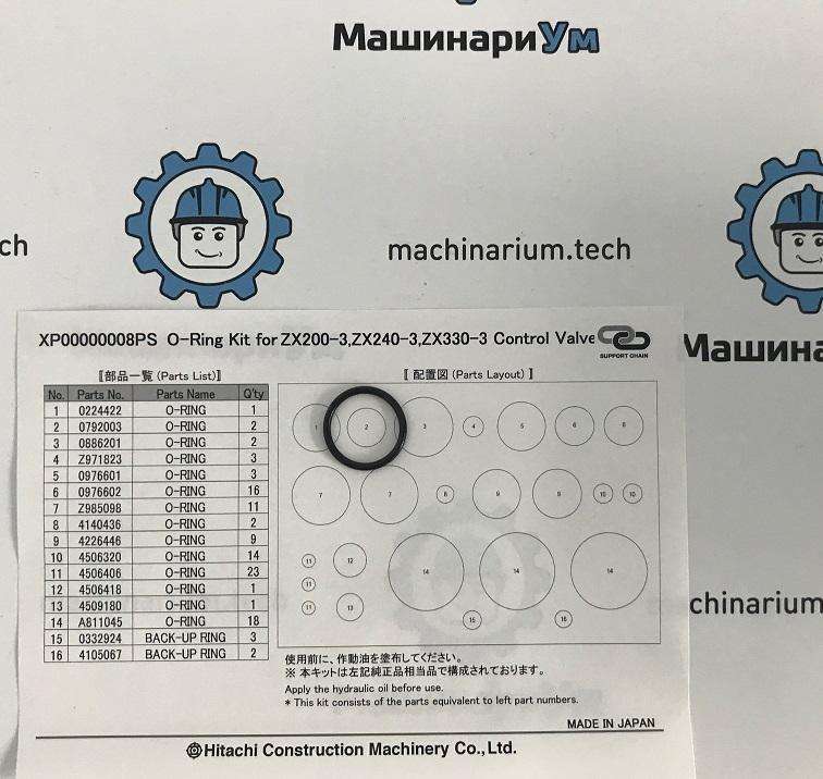 О-кольцо 0792003