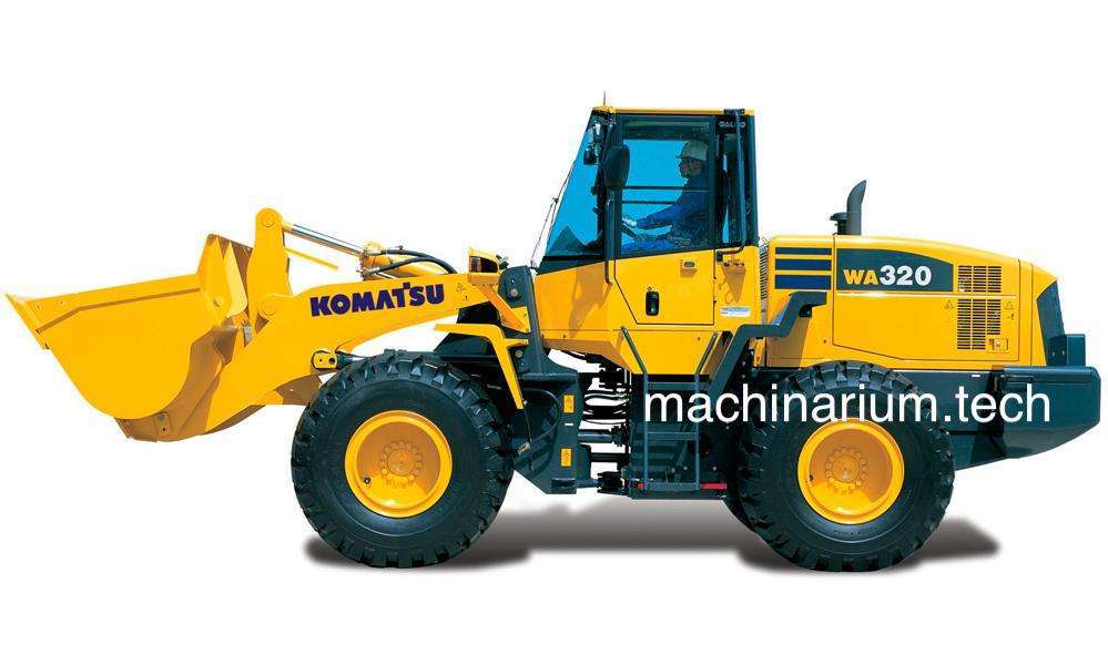Фронтальный погрузчик Komatsu WA320-6