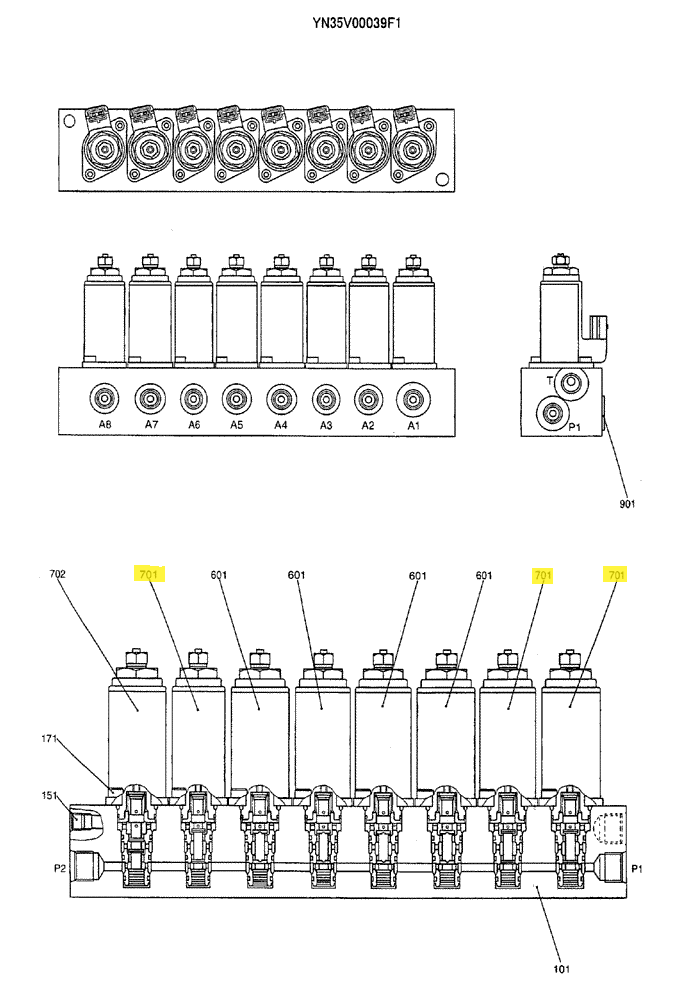Клапан пропорциональный KWE5K-31/G24DB50 O