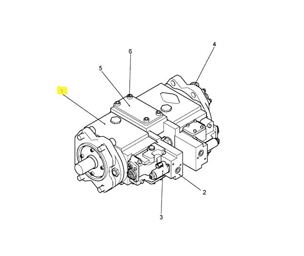 Насос гидравлики LQ10V00021F1