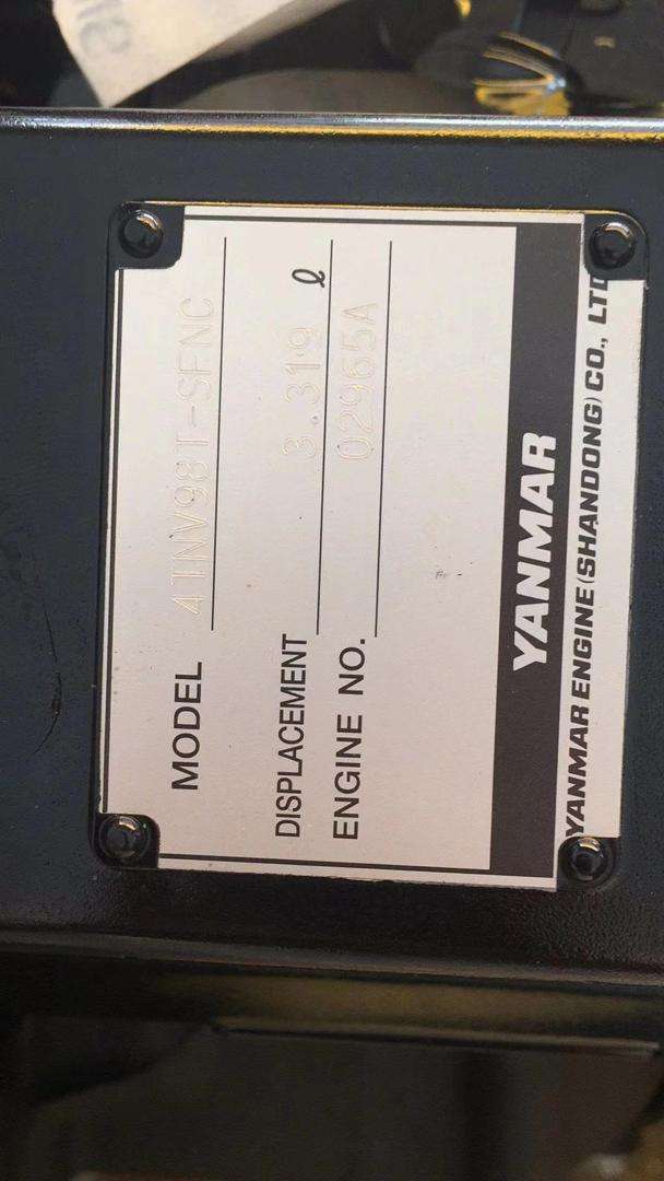 Двигатель в сборе Yanmar 4TNV98TGGE/4TNV98T-SFNC О