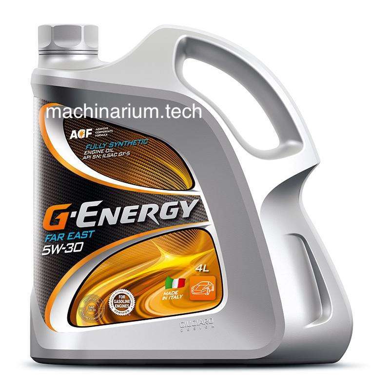 Моторное масло G-ENERGY Far East 0W20, 4л