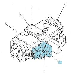 Регулятор насоса гидравлики YN10V01009F1 КНР ХК